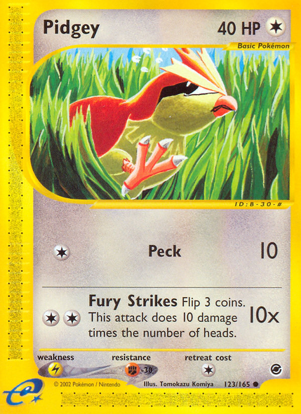 Pidgey — Expedition #123/165