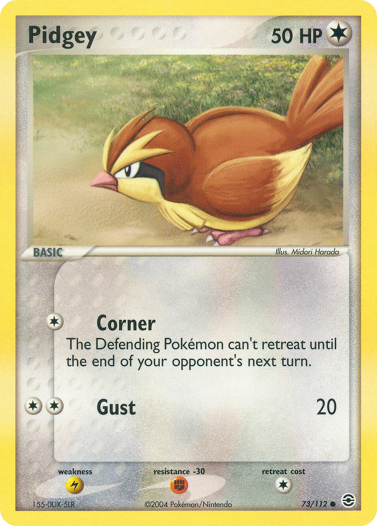 Pidgey — FireRed & LeafGreen #73/112