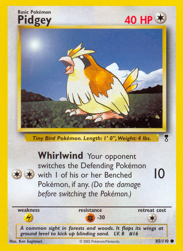 Pidgey — Legendary Collection #085/110