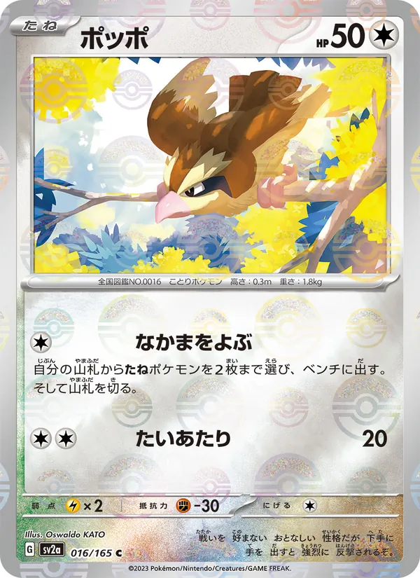 Pidgey (Master Ball Pattern)