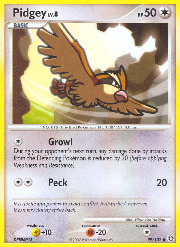 Pidgey — Secret Wonders #99/132
