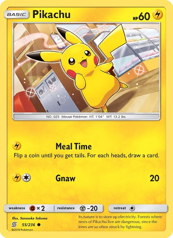 Pikachu (55) — SM - Unified Minds #55/236