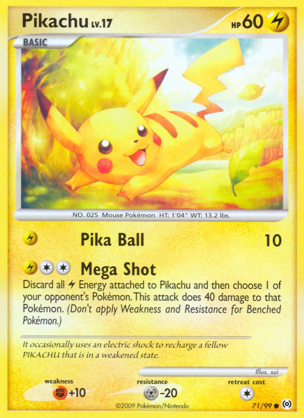 Pikachu — Arceus #71/99