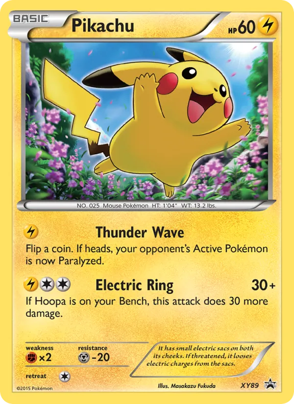 Pikachu (Collector Chest) — XY Promos #XY89
