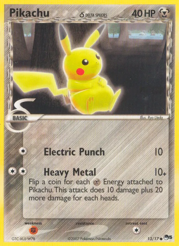 Pikachu (Delta Species) — POP Series 5 #013/017