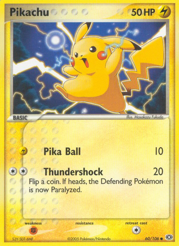 Pikachu — Emerald #60/106
