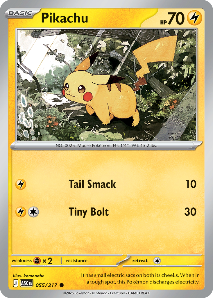 Pikachu (Energy Symbol Pattern)