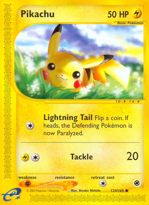 Pikachu — Expedition #124/165