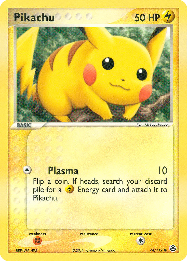 Pikachu — FireRed & LeafGreen #74/112