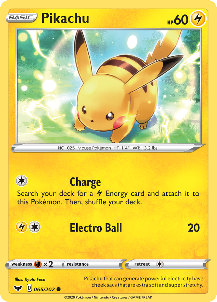 Pikachu — Miscellaneous Cards & Products #065/202
