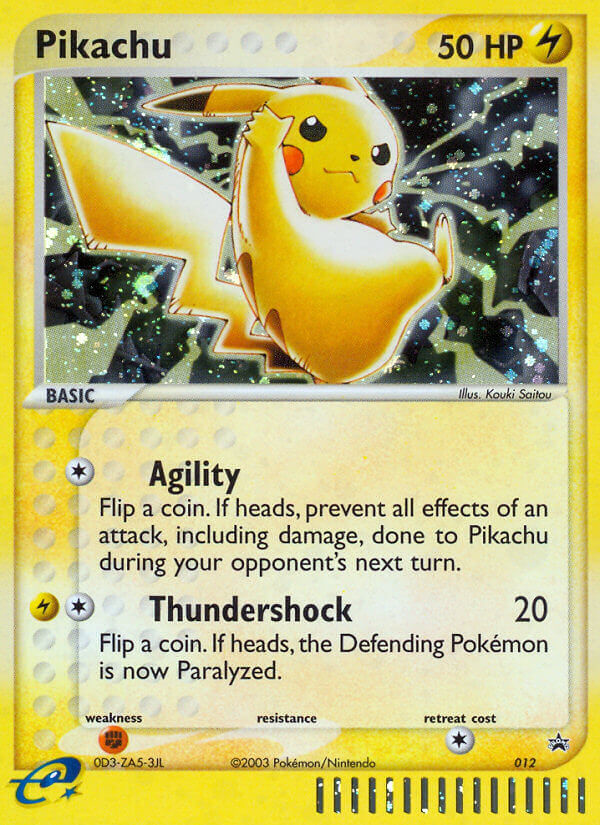 Pikachu — Nintendo Promos #012