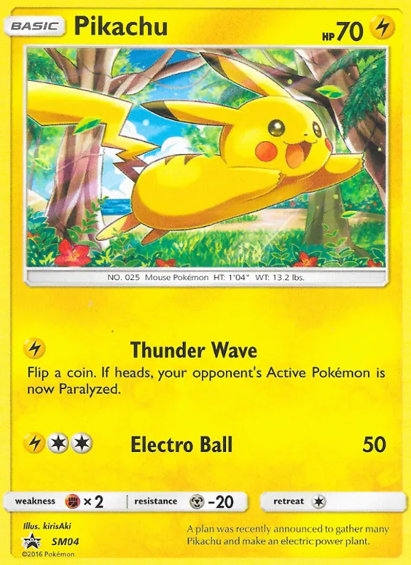 Pikachu — SM Promos #SM04
