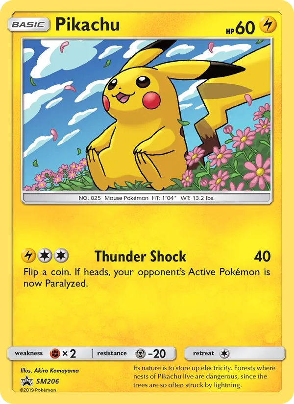 Pikachu — SM Promos #SM206
