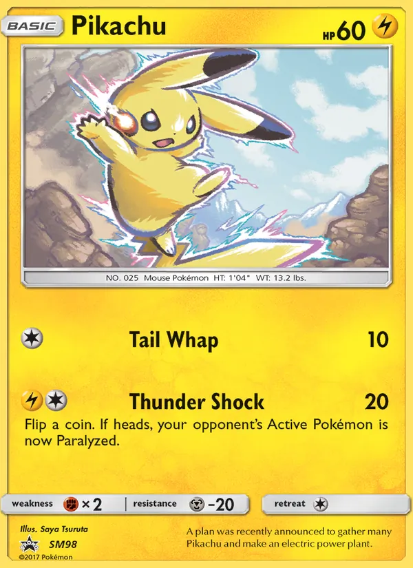 Pikachu — SM Promos #SM98