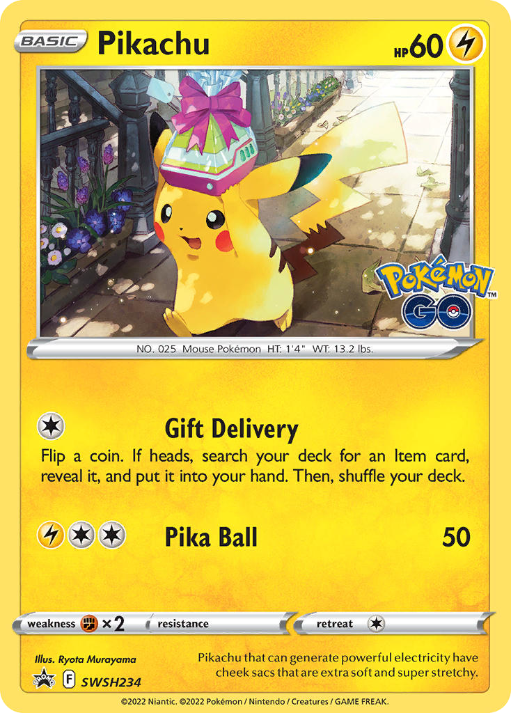 Pikachu — SWSH: Sword & Shield Promo Cards #SWSH234