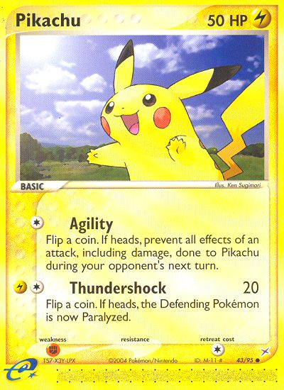 Pikachu — Team Magma vs Team Aqua #43/95