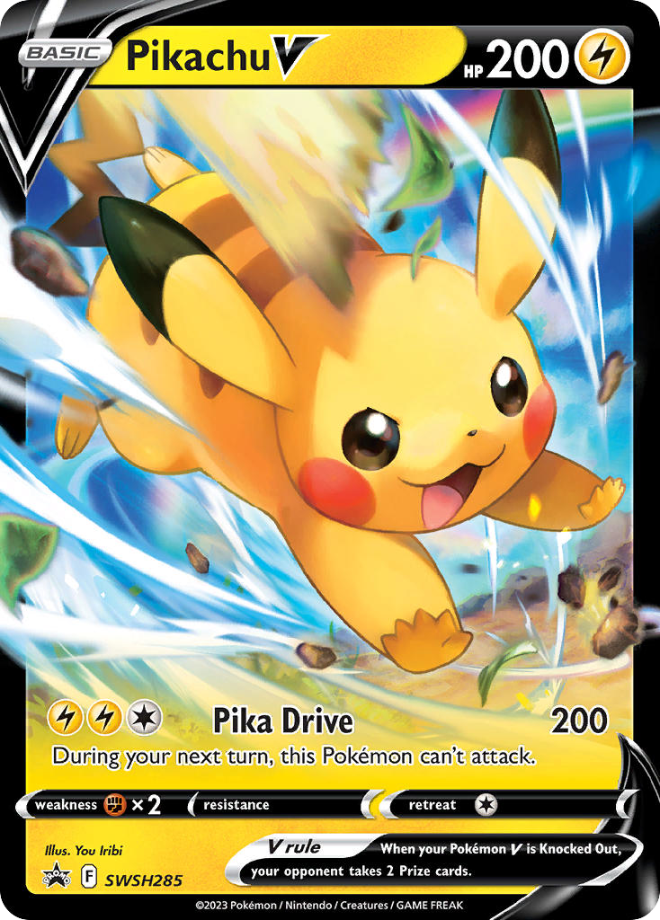 Pikachu V — SWSH: Sword & Shield Promo Cards #SWSH285