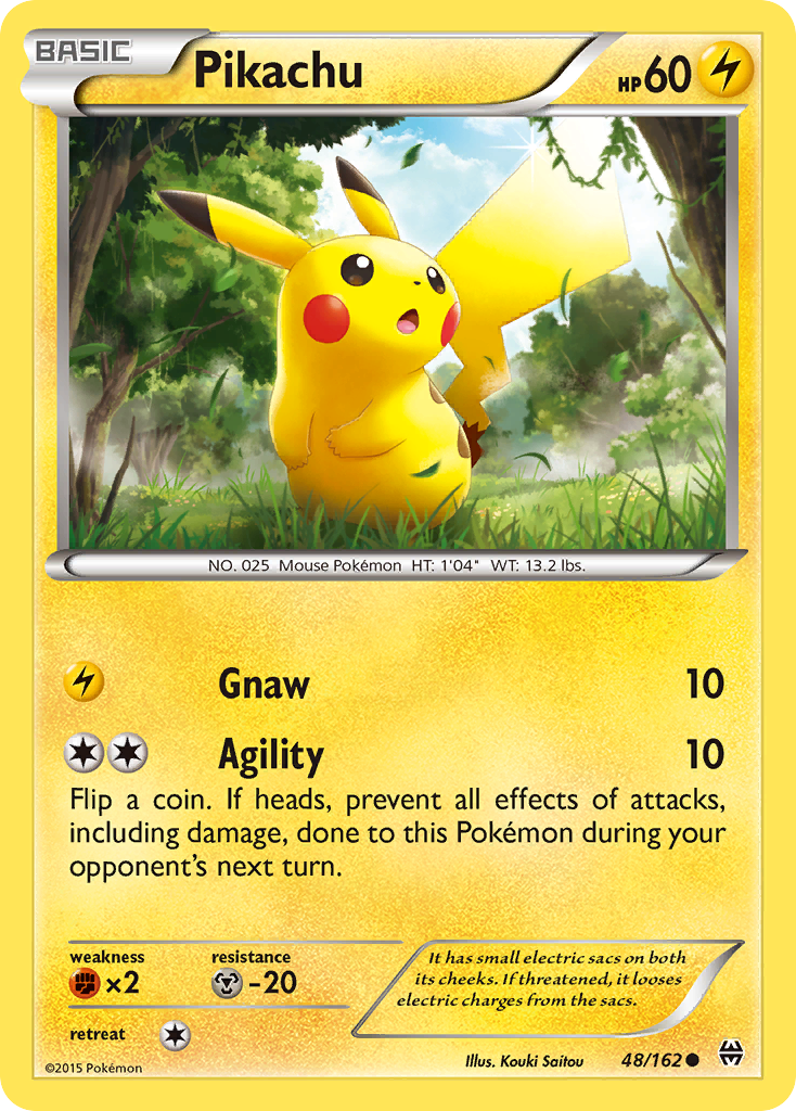 Pikachu — XY - BREAKthrough #48/162