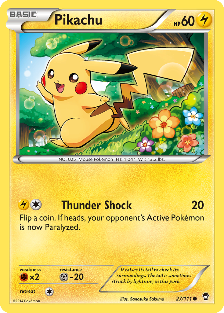 Pikachu — XY - Furious Fists #27/111