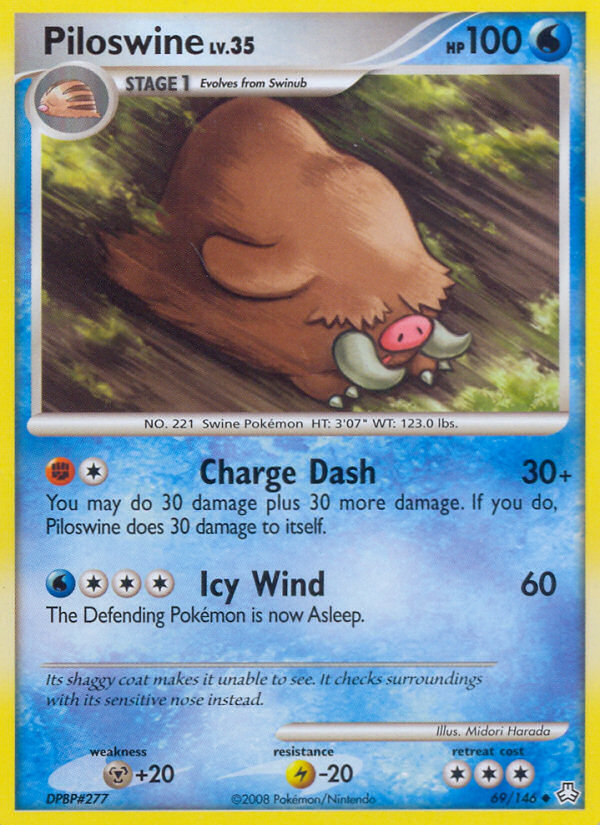 Piloswine — Legends Awakened #69/146