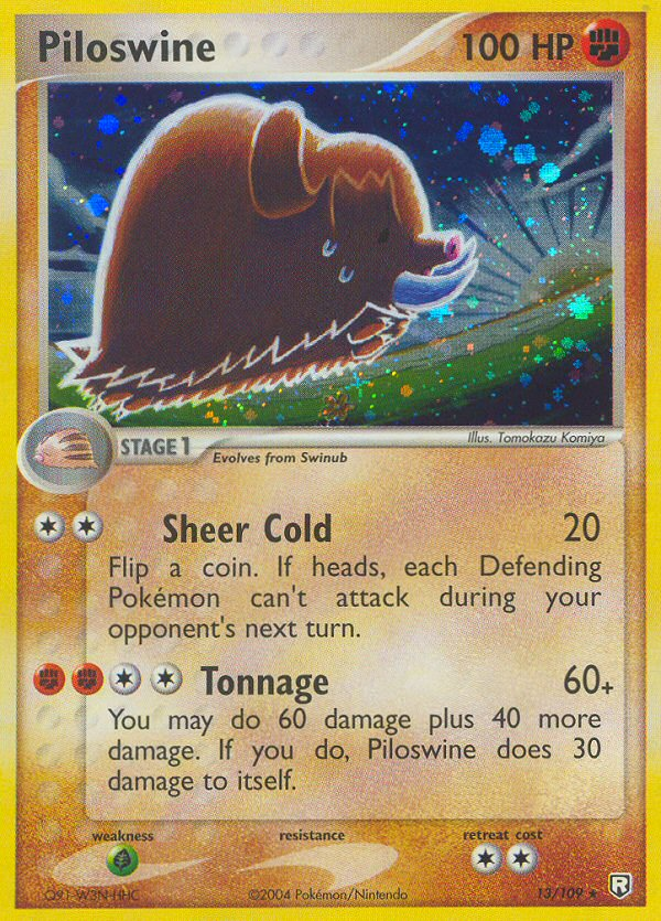Piloswine — Team Rocket Returns #13/109