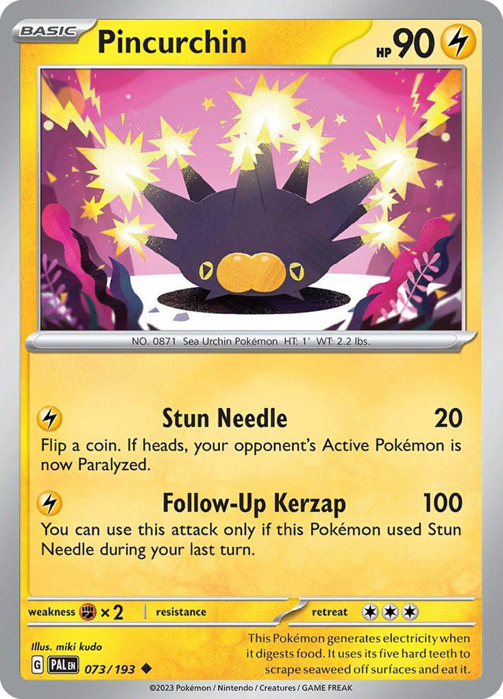 Pincurchin — SV02: Paldea Evolved #073/193