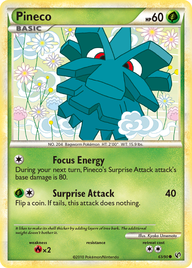 Pineco (63) — Undaunted #63/90