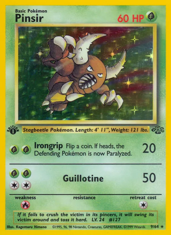 Pinsir (9) — Jungle #09/64