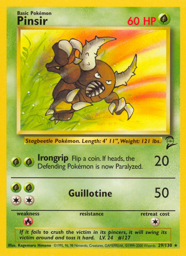 Pinsir — Base Set 2 #029/130