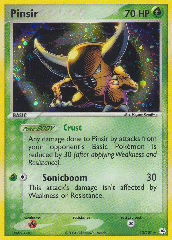 Pinsir — Hidden Legends #13/101