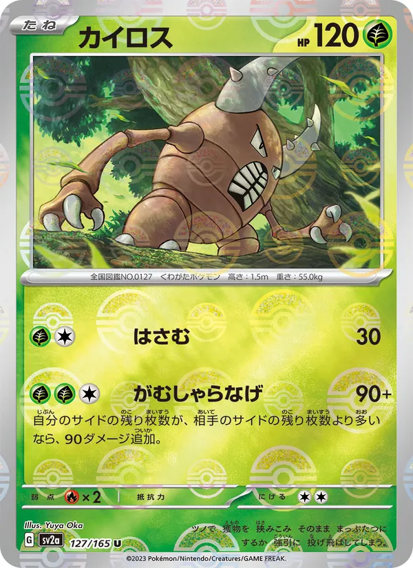 Pinsir (Master Ball Pattern)