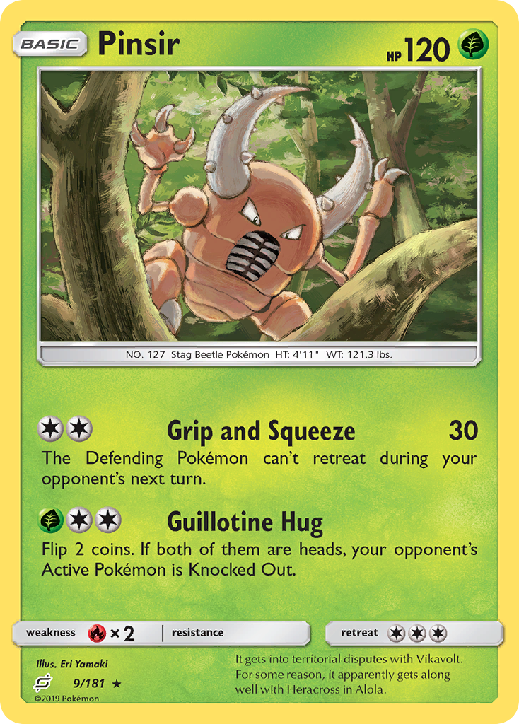 Pinsir — SM - Team Up #9/181