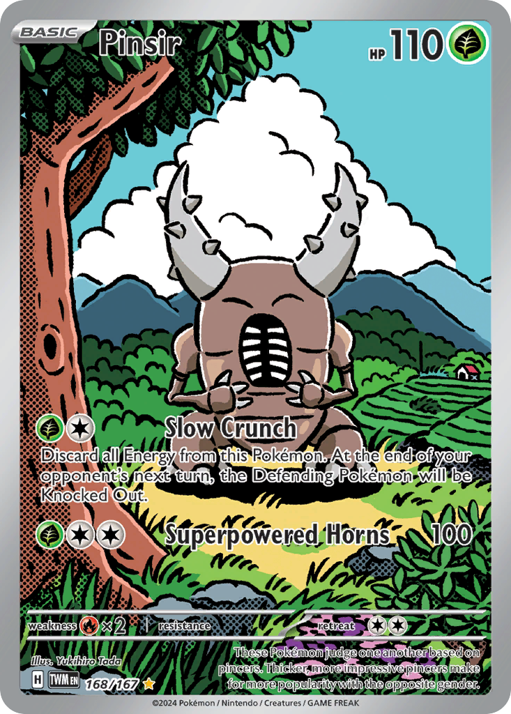 Pinsir — SV06: Twilight Masquerade #168/167