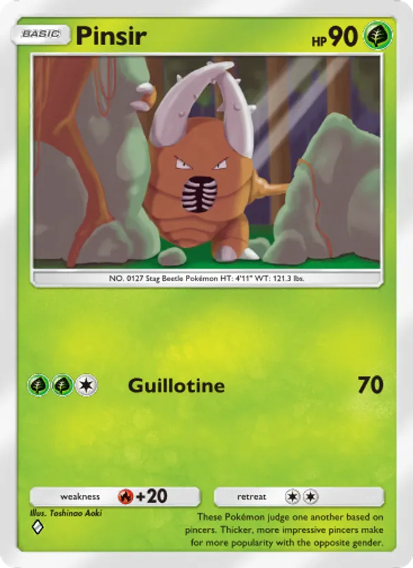 Pinsir — Trading Card Game Classic #007/034