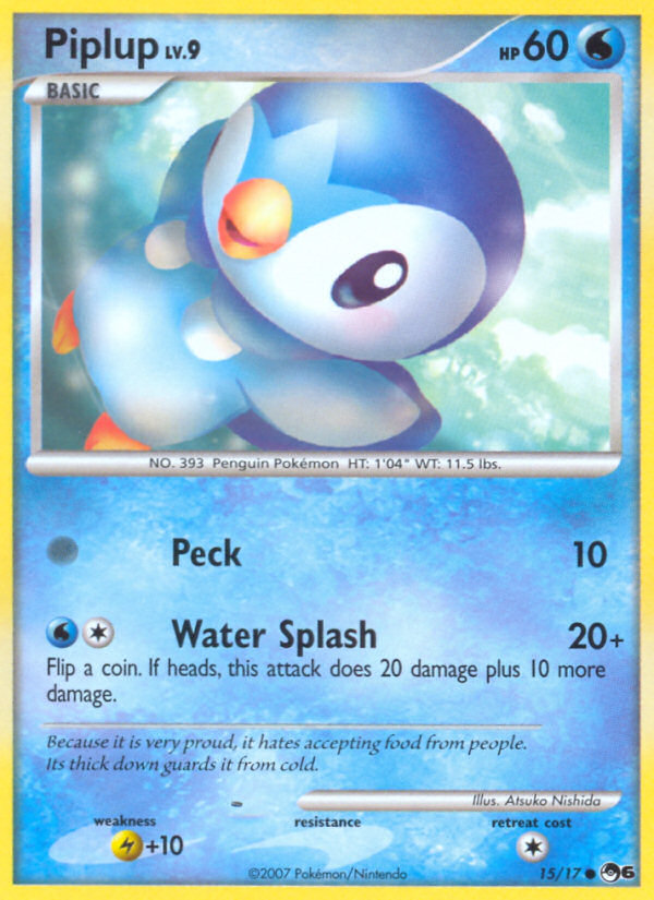 Piplup — POP Series 6 #015/017