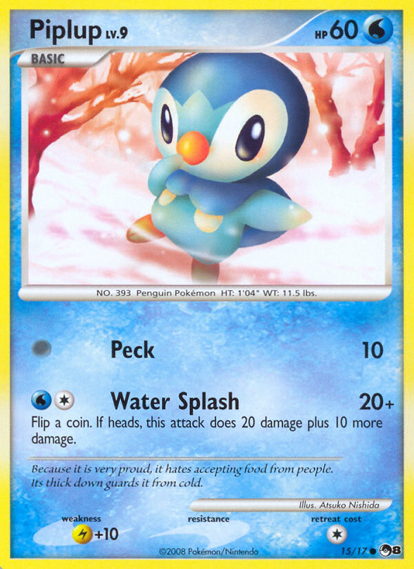 Piplup — POP Series 8 #015/017