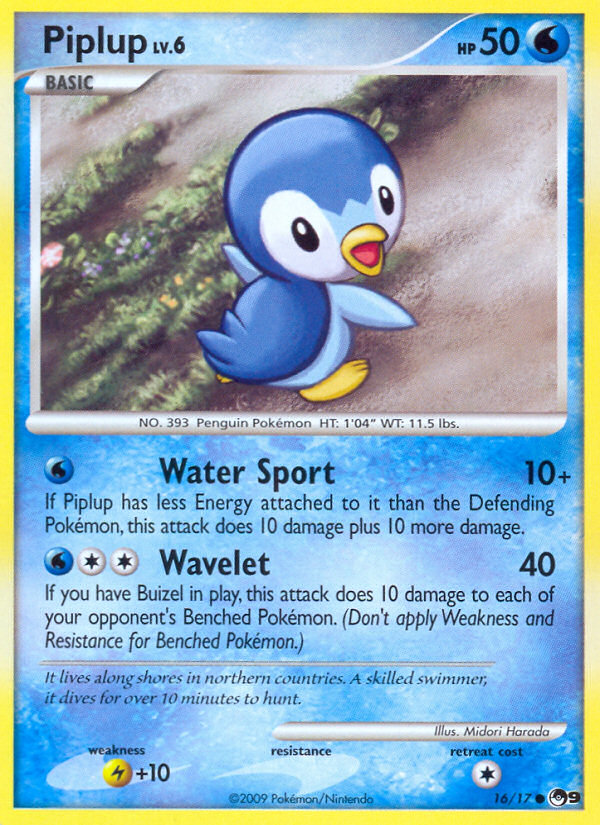 Piplup — POP Series 9 #016/017