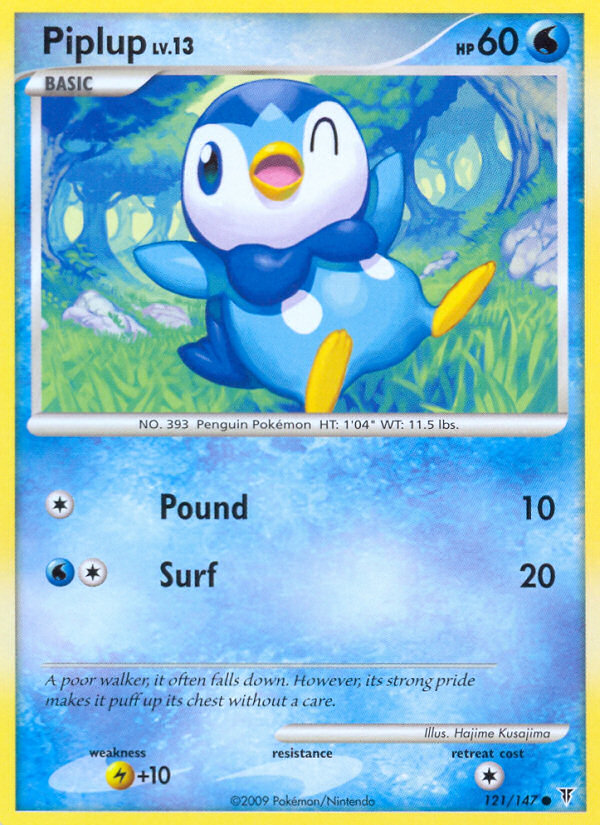 Piplup — Supreme Victors #121