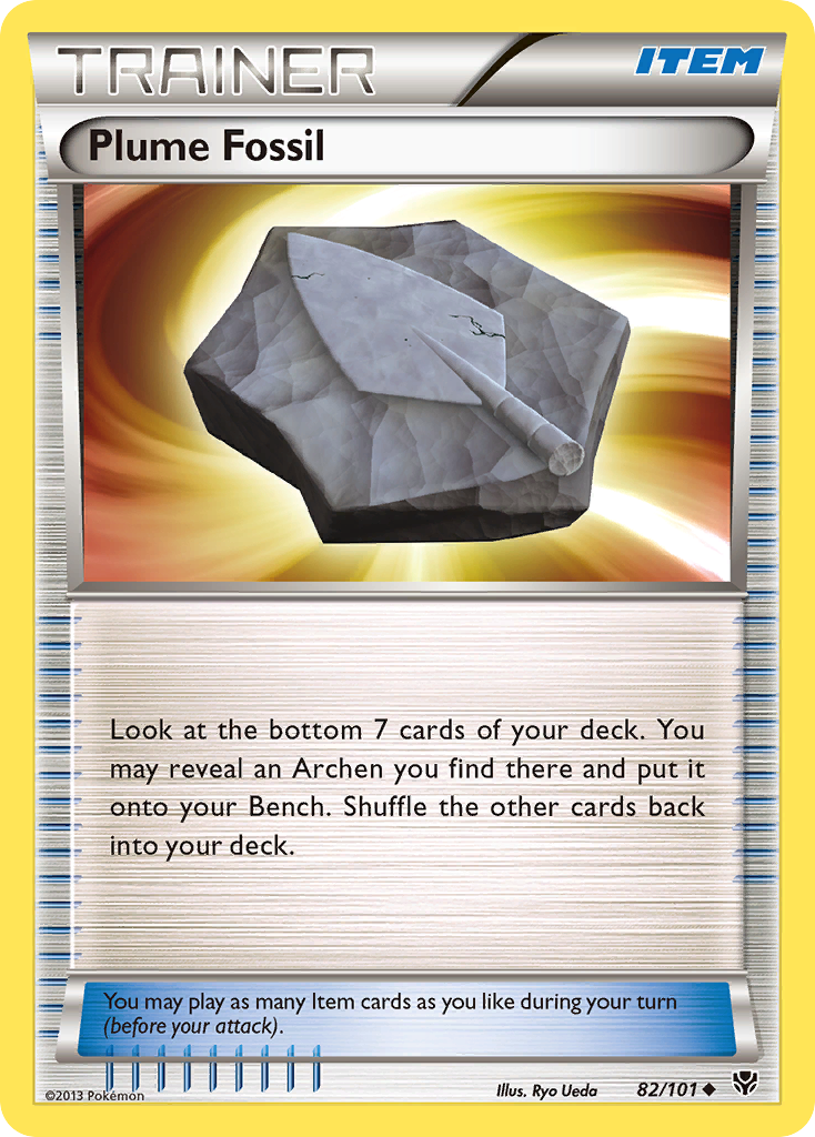 Plume Fossil — Plasma Blast #82/101