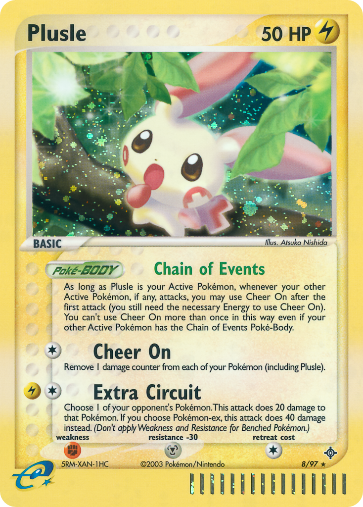 Plusle — Dragon #8/97