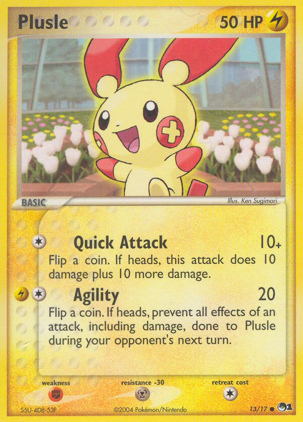 Plusle — POP Series 1 #013/017