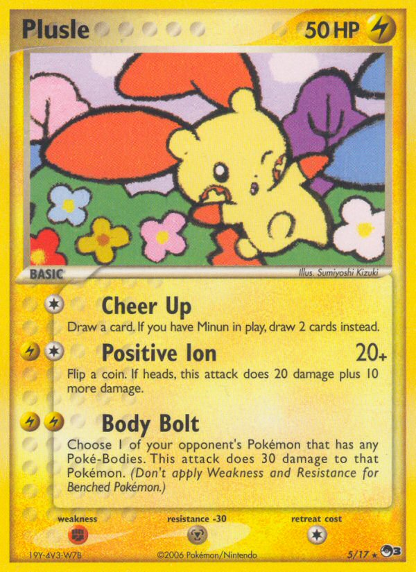 Plusle — POP Series 3 #005/017