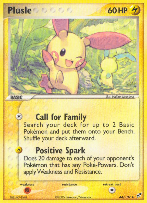 Plusle — World Championship Decks #44/107