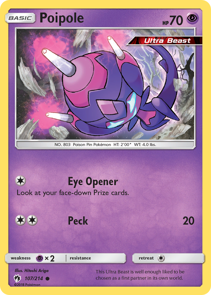 Poipole — SM - Lost Thunder #107/214