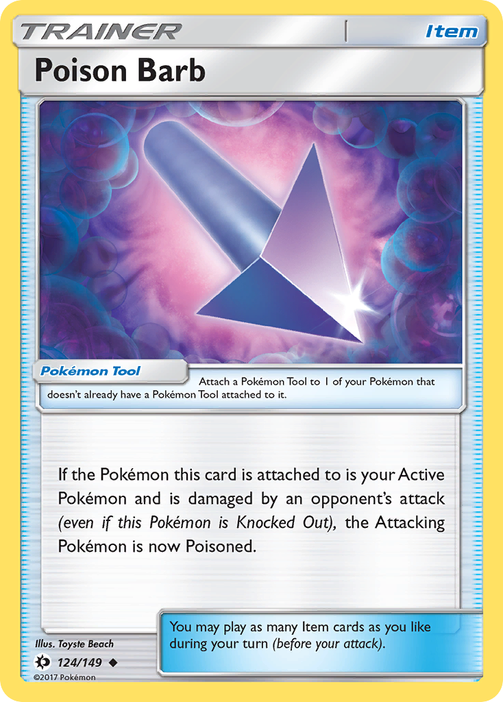 Poison Barb — SM Base Set #124/149
