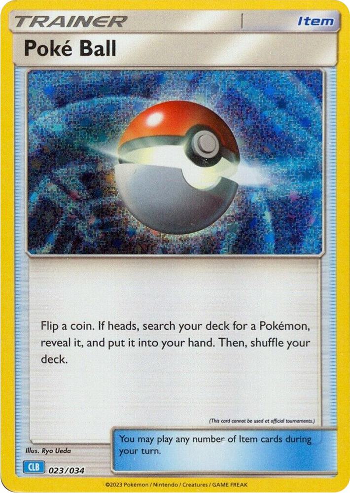 Poke Ball (CLB) — Trading Card Game Classic #023/034