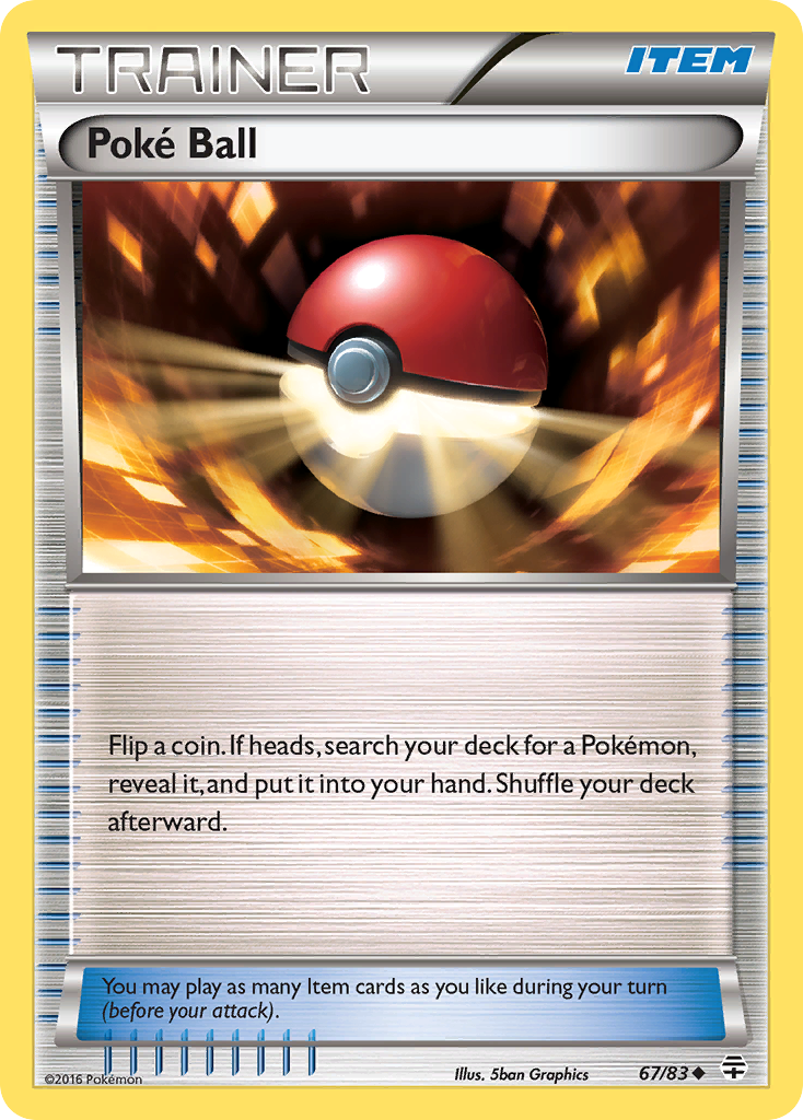Poke Ball — Generations #67/83