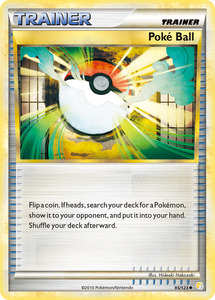 Poke Ball — HeartGold SoulSilver #95/123