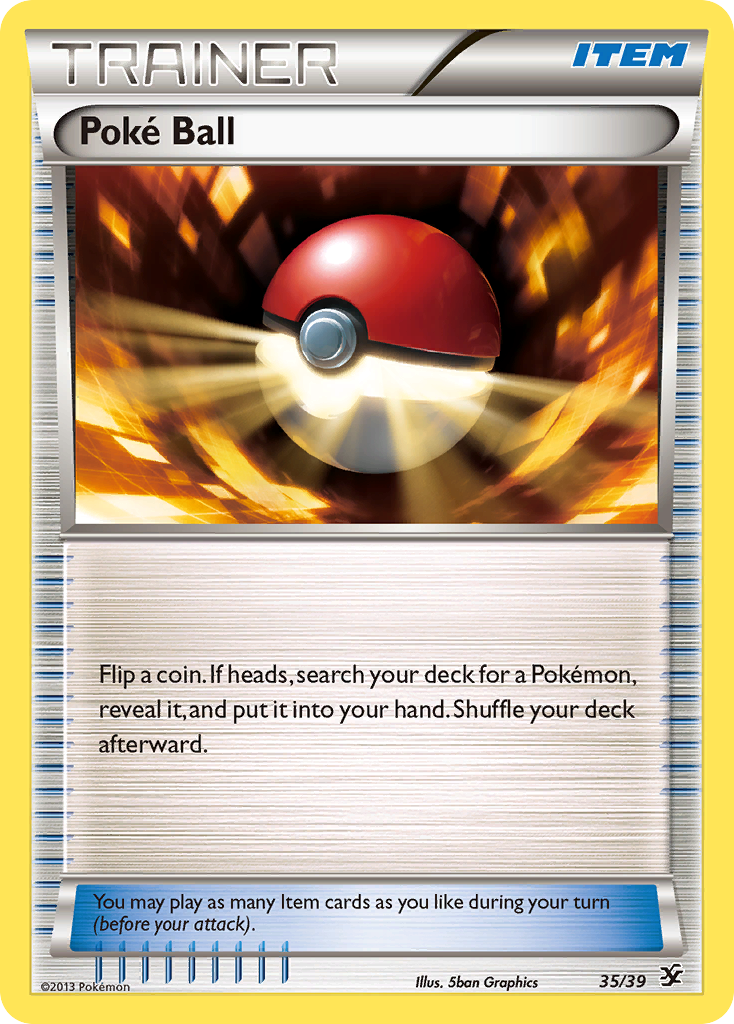 Poke Ball — Kalos Starter Set #35/39