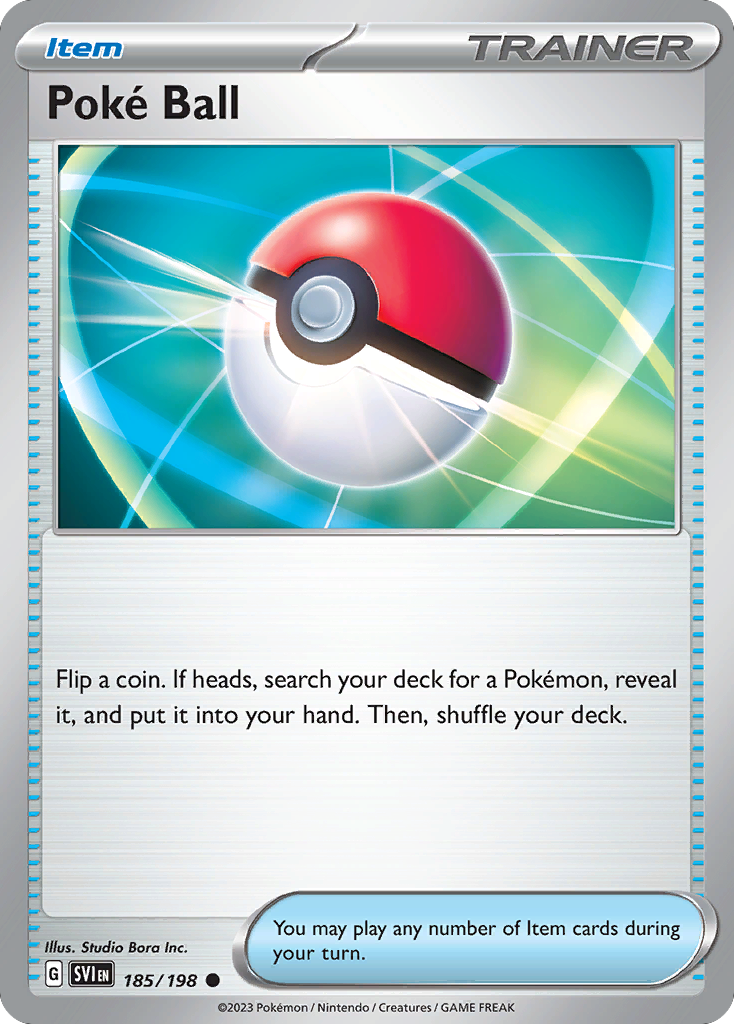 Poke Ball — SV01: Scarlet & Violet Base Set #185/198